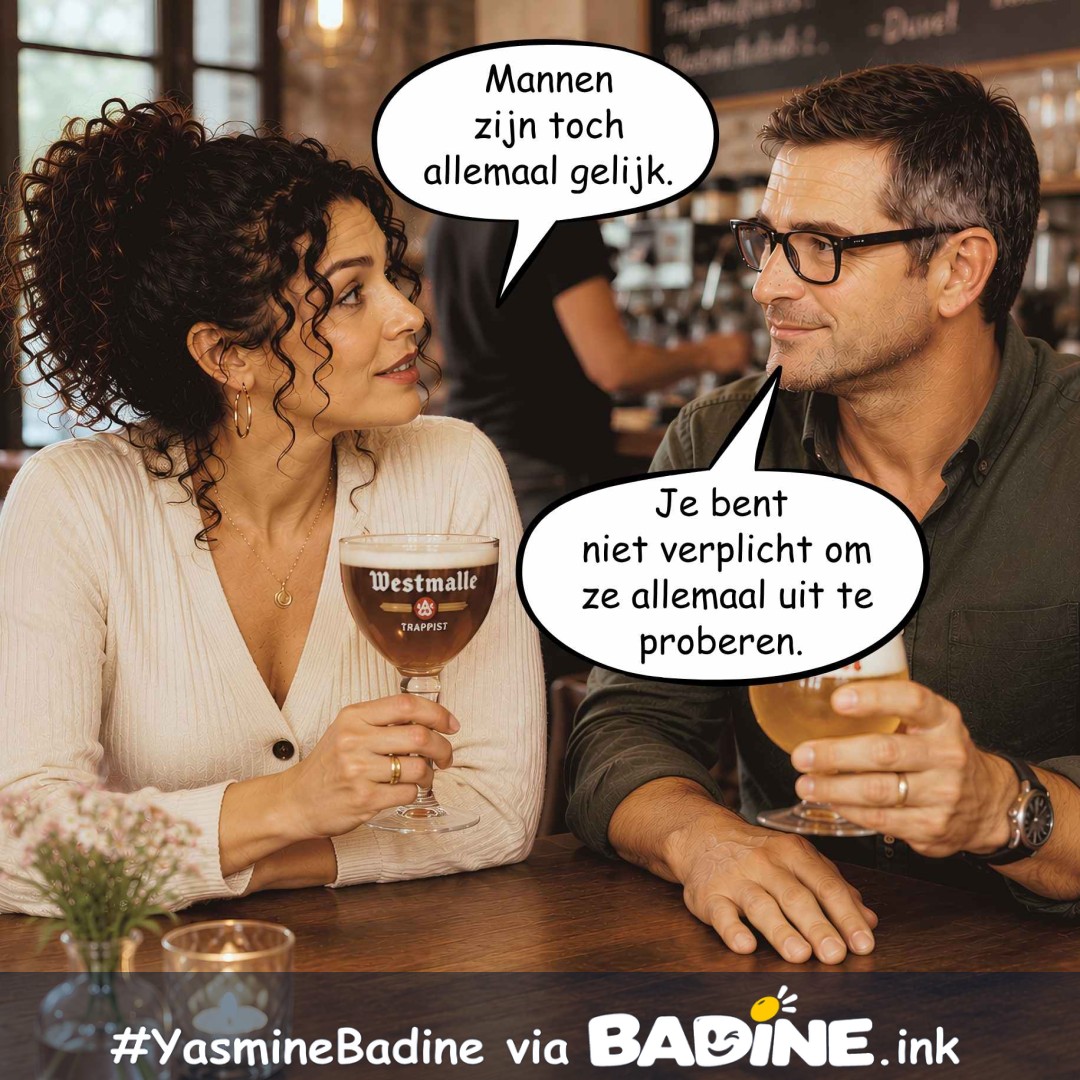 Een badine van Yasmine Badine